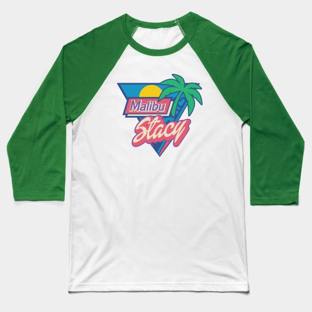 Malibu Stacy Baseball T-Shirt by Nazonian